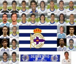 yapboz Takımı Deportivo de La Coruña 2010-11 ve